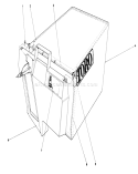 Recycler Bagging Kit Diagram and Parts List for 20210 1000001-1999999 - 1991 Toro Lawn Mower