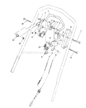 Traction Control Assembly Diagram and Parts List for 20210 1000001-1999999 - 1991 Toro Lawn Mower