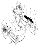 Part Location Diagram of 13-2149 Toro Tunnel With Decals