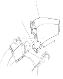 Side Discharge Kit Diagram and Parts List for 20212 1000001-1999999 - 1991 Toro Lawn Mower