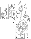 Page C Diagram and Parts List for 20212 1000001-1999999 - 1991 Toro Lawn Mower
