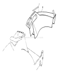 Side Discharge Kit Diagram and Parts List for 20213 1000001-1999999 - 1991 Toro Lawn Mower