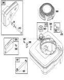 Page H Diagram and Parts List for 20213 1000001-1999999 - 1991 Toro Lawn Mower
