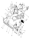 Part Location Diagram of 52-7406 Toro Belt Cover Assembly