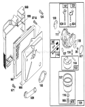 Page D Diagram and Parts List for 20214 2000001-2999999 - 1992 Toro Lawn Mower
