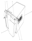 Grass Bag Assembly Diagram and Parts List for 20215 1000001-1999999 - 1991 Toro Lawn Mower