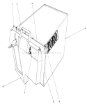 Grass Bag Assembly Diagram and Parts List for 20216 1000001-1999999 - 1991 Toro Lawn Mower