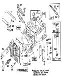 Engine Diagram and Parts List for 20217 1000001-1999999 - 1991 Toro Lawn Mower