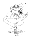 Engine Assembly Diagram and Parts List for 20217 2000001-2999999 - 1992 Toro Lawn Mower
