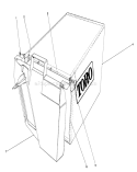 Recycler Bagging Kit Diagram and Parts List for 20217 2000001-2999999 - 1992 Toro Lawn Mower