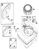 Page H Diagram and Parts List for 20217 2000001-2999999 - 1992 Toro Lawn Mower