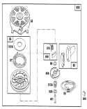 Page F Diagram and Parts List for 20218 1000001-1999999 - 1991 Toro Lawn Mower