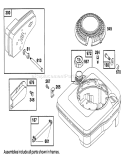 Page H Diagram and Parts List for 20218 2000001-2999999 - 1992 Toro Lawn Mower