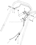 Traction Control Assembly Diagram and Parts List for 20320 2000001-2999999 - 1992 Toro Lawn Mower