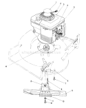 Engine Assembly Diagram and Parts List for 20322 2000001-2999999 - 1992 Toro Lawn Mower