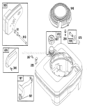 Page H Diagram and Parts List for 20322 2000001-2999999 - 1992 Toro Lawn Mower