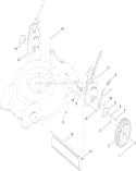 Part Location Diagram of 108-4816 Toro Arm-Pivot, Rear