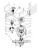 Blade Brake Clutch Assembly Diagram and Parts List for 20324 2000001-2999999 - 1992 Toro Lawn Mower