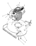 Engine Assembly Diagram and Parts List for 20324 2000001-2999999 - 1992 Toro Lawn Mower