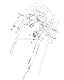 Traction Control Assembly Diagram and Parts List for 20325 2000001-2999999 - 1992 Toro Lawn Mower