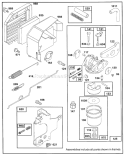 Page D Diagram and Parts List for 20325 2000001-2999999 - 1992 Toro Lawn Mower