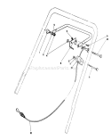 Traction Control Assembly Diagram and Parts List for 20326 2000001-2999999 - 1992 Toro Lawn Mower
