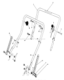 Part Location Diagram of 84-5660 Toro Throttle Control