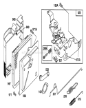 Page D Diagram and Parts List for 20327B 2000001-2999999 - 1992 Toro Lawn Mower
