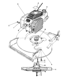 Engine Assembly Diagram and Parts List for 20328B 2000001-2999999 - 1992 Toro Lawn Mower