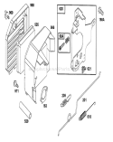 Page E Diagram and Parts List for 20328B 2000001-2999999 - 1992 Toro Lawn Mower