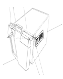 Recycler Bagging Kit Diagram and Parts List for 20329 2000001-2999999 - 1992 Toro Lawn Mower