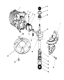 Crank Shaft Assembly Diagram and Parts List for 20329 2000001-2999999 - 1992 Toro Lawn Mower