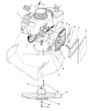 Page G Diagram and Parts List for 20329 2000001-2999999 - 1992 Toro Lawn Mower