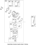 Carburetor Assembly Diagram and Parts List for 20331 290000001-290999999 - 2009 Toro Lawn Mower