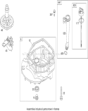 Crankcase Cover/Sump Assembly Diagram and Parts List for 20331C 290000001-290999999 - 2009 Toro Lawn Mower