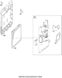 Air Cleaner Assembly Diagram and Parts List for 20331 290000001-290999999 - 2009 Toro Lawn Mower