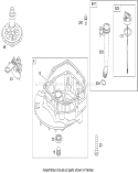 Crankcase Cover/Sump Assembly Diagram and Parts List for 20331 290000001-290999999 - 2009 Toro Lawn Mower