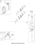 Crankshaft, Piston, Ring and Connecting Rod Diagram and Parts List for 20331 290000001-290999999 - 2009 Toro Lawn Mower