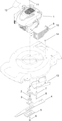 Part Location Diagram of 119-0302 Toro Decal-Shroud