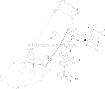 Part Location Diagram of 120-5242 Toro Mount-Switch