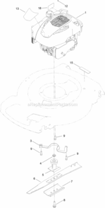 Part Location Diagram of 130-6662 Toro Decal-Fuel Level
