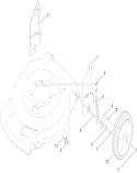 Rear Wheel and Height-of-Cut Assembly Diagram and Parts List for 20351 310002365-310999999 - 2010 Toro Lawn Mower