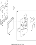 Air Cleaner Assembly Diagram and Parts List for 20350 290000001-290999999 - 2009 Toro Lawn Mower