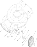 Front Axle Assembly Diagram and Parts List for 20334 290000001-290999999 - 2009 Toro Lawn Mower