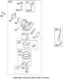 Carburetor and Fuel Tank Diagram and Parts List for 20350 290000001-290999999 - 2009 Toro Lawn Mower