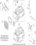 Cylinder and Cylinder Head Assembly Diagram and Parts List for 20350 290000001-290999999 - 2009 Toro Lawn Mower