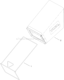 Rear Bag Assembly Diagram and Parts List for 20334C 310000001-310999999 - 2010 Toro Lawn Mower