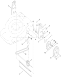 Transmission, Rear Wheel and Height-of-Cut Assembly Diagram and Parts List for 20334C 310000001-310999999 - 2010 Toro Lawn Mower