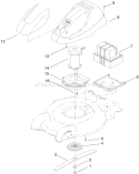 Part Location Diagram of 3296-19 Toro Nut-hex