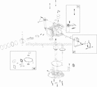 Part Location Diagram of 121-0425 Toro Seal And Gasket Kit